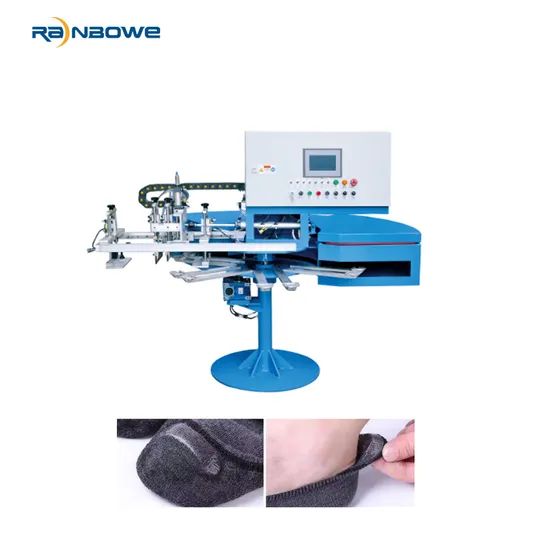 High Quality Rotary PVC Sock Glove Dotting Printing Machine