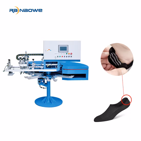 High Quality Rotary PVC Sock Glove Dotting Printing Machine